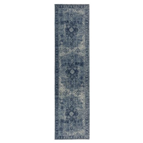 4255632537097 - Vielseitiger Vintage Teppich Coquet Tara Farbe Blau 60x230 cm Kadima Design