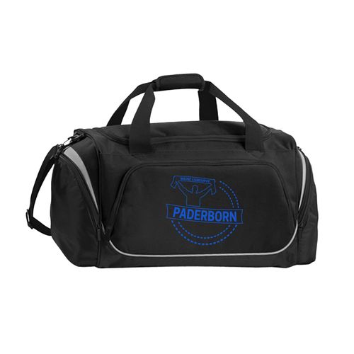 4068859056841 - multifanshop Sporttasche - Paderborn - Meine Fankurve - Druck blau - Tasche