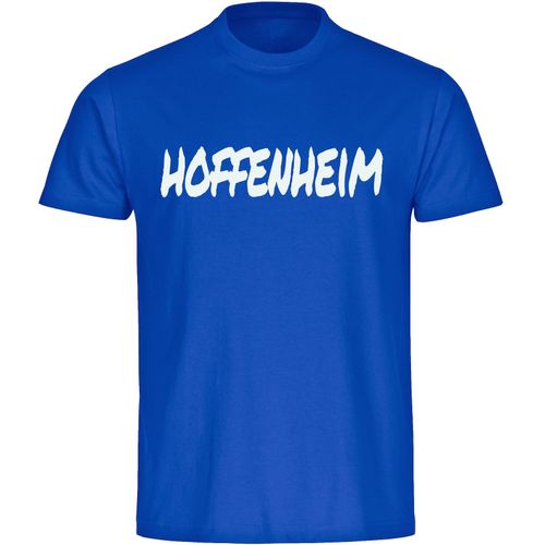 4068859533236 - multifanshop Herren T-Shirt - Hoffenheim - Textmarker - Druck weiß - Männer 4068859533236 - multifanshop Herren T-Shirt - Hoffenheim - Textmarker - Druck weiß - Männer