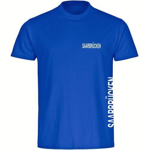 4068859581831 - multifanshop Kinder T-Shirt - Saarbrücken - Brust & Seite - Druck weiß - Kind 4068859581831 - multifanshop Kinder T-Shirt - Saarbrücken - Brust & Seite - Druck weiß - Kind