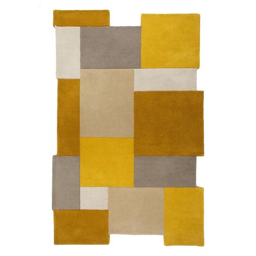 4255632532382 - Handgetufteter Wollteppich Thames Eva - Geometrisch & Modern Farbe Senfgelb 150x240 cm Kadima Design 4255632532382 - Handgetufteter Wollteppich Thames Eva - Geometrisch & Modern Farbe Senfgelb 150x240 cm Kadima Design