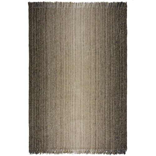 4255632538353 - Luxus Handgewebter Teppich - Jute & Wolle Mix - Weaver Farbe Grau 60x110 cm Kadima Design