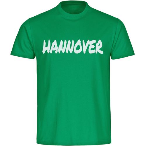 4068859516581 - multifanshop Herren T-Shirt - Hannover - Textmarker - Druck weiß - Männer
