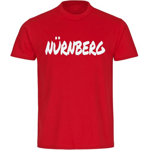 4068859530044 - multifanshop Herren T-Shirt - Nürnberg - Textmarker - Druck weiß - Männer 4068859530044 - multifanshop Herren T-Shirt - Nürnberg - Textmarker - Druck weiß - Männer