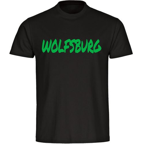 4068859514198 - multifanshop Kinder T-Shirt - Wolfsburg - Textmarker - Druck grün - Kind 4068859514198 - multifanshop Kinder T-Shirt - Wolfsburg - Textmarker - Druck grün - Kind