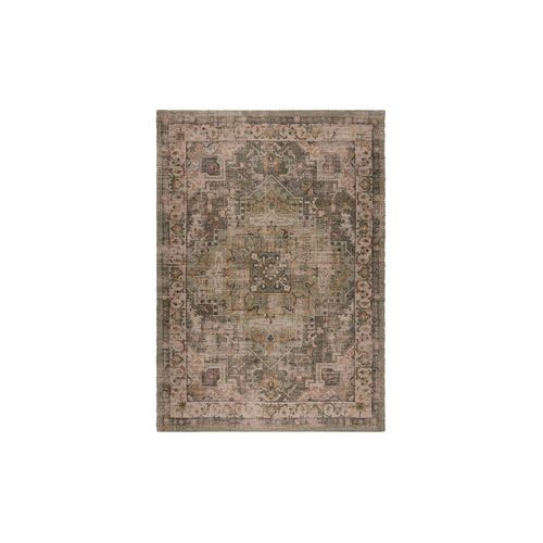 4255632544194 - Robuster Vintage-Teppich aus Jute & Polyester ideal für viel genutzte Räume rutschfest braun-grün - Deepe 80x150 cm Kadima Design 4255632544194 - Robuster Vintage-Teppich aus Jute & Polyester ideal für viel genutzte Räume rutschfest braun-grün - Deepe 80x150 cm Kadima Design
