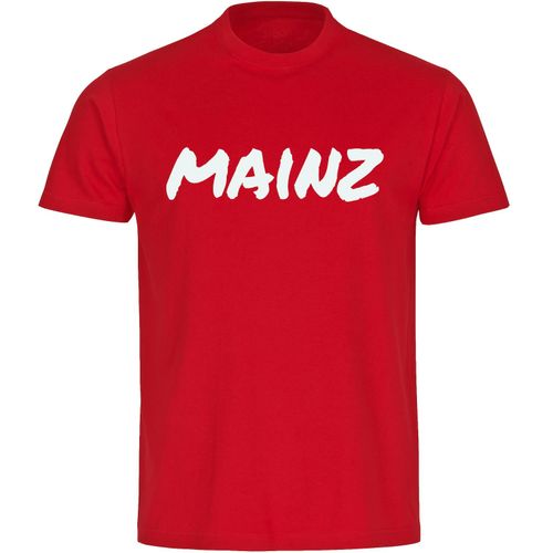 4068859534837 - multifanshop Herren T-Shirt - Mainz - Textmarker - Druck weiß - Männer 4068859534837 - multifanshop Herren T-Shirt - Mainz - Textmarker - Druck weiß - Männer