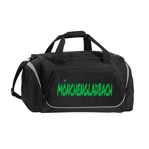 4068859184520 - multifanshop Sporttasche - Mönchengladbach - Textmarker - Druck grün - Tasche 4068859184520 - multifanshop Sporttasche - Mönchengladbach - Textmarker - Druck grün - Tasche