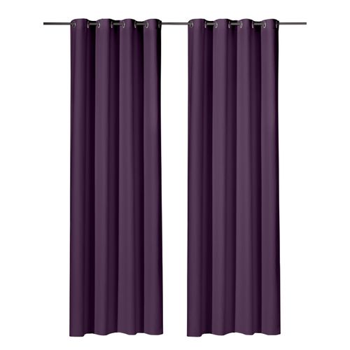 4005385143331 - Vorhang WECKBRODT Vito Gardinen Gr 245 cm Ösen 140 cm lila Ösen Gardine Ösenschal Gardine blickdicht Microvelour Unifarben 4005385143331 - Vorhang WECKBRODT Vito Gardinen Gr 245 cm Ösen 140 cm lila Ösen Gardine Ösenschal Gardine blickdicht Microvelour Unifarben