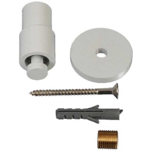 4016318203275 - Deckenträger für Gardinenstangen Power weiß L45cm Ø2cm Gardinenstangenhalterungen für Gardinenstangen Ø 20 mm