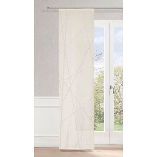 4006470474286 - Schiebegardine NEUTEX FOR YOU BEAM Gr 1 beige (creme) B60cm H245cm Polyester Gardinen Abstraktes Muster 4006470474286 - Schiebegardine NEUTEX FOR YOU BEAM Gr 1 beige (creme) B60cm H245cm Polyester Gardinen Abstraktes Muster