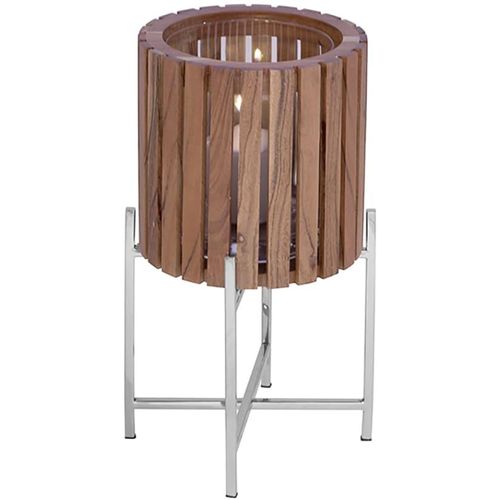 4042911462542 - Windlicht FINK BERKLEY Kerzenhalter Gr H 4300 cm braun Kerzenhalter mit Akazienholz 4042911462542 - Windlicht FINK BERKLEY Kerzenhalter Gr H 4300 cm braun Kerzenhalter mit Akazienholz