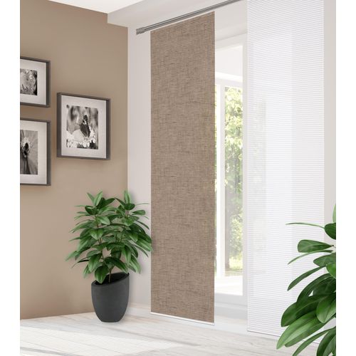 4056751436809 - Schiebegardine HOME IN GREEN ESTRA Gr 1 grau (taupe) B60cm H245cm Polyester Gardinen DIGITALBEDRUCKT BAMBUSOPTIK RECYCELT 4056751436809 - Schiebegardine HOME IN GREEN ESTRA Gr 1 grau (taupe) B60cm H245cm Polyester Gardinen DIGITALBEDRUCKT BAMBUSOPTIK RECYCELT