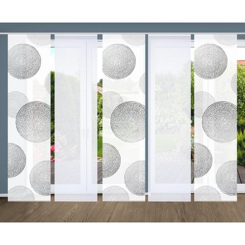 4056751527132 - Schiebegardine HOME IN GREEN GINNY Gr 1 grau B60cm H245cm Polyester Gardinen SET DIGITALDRUCKBAMBUSOPTIK RECYCELT 4056751527132 - Schiebegardine HOME IN GREEN GINNY Gr 1 grau B60cm H245cm Polyester Gardinen SET DIGITALDRUCKBAMBUSOPTIK RECYCELT