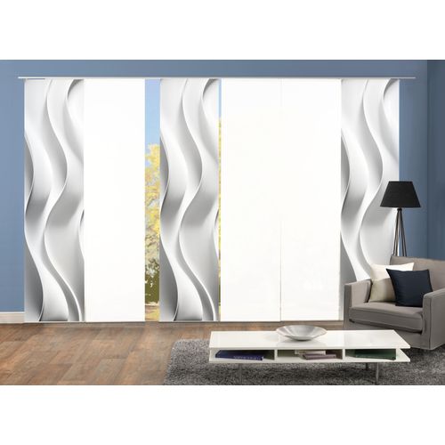 4056751516501 - Schiebegardine HOME WOHNIDEEN JAIR Gr 1 grau B60cm H245cm Polyester Gardinen SCHIEBEVORHANGSETSEIDENOPTIKDIGIDRUCK 4056751516501 - Schiebegardine HOME WOHNIDEEN JAIR Gr 1 grau B60cm H245cm Polyester Gardinen SCHIEBEVORHANGSETSEIDENOPTIKDIGIDRUCK