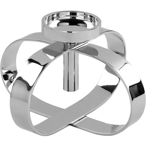 4042911580215 - Kerzenhalter FINK GORDEN silber (silberfarben) H18cm Ø26cm Aluminium Kerzenhalter aus Aluminium 1-flammig Durchmesser ca 26 cm 4042911580215 - Kerzenhalter FINK GORDEN silber (silberfarben) H18cm Ø26cm Aluminium Kerzenhalter aus Aluminium 1-flammig Durchmesser ca 26 cm