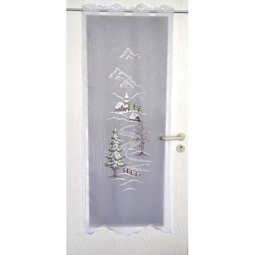 4028298002830 - Türvorhang STICKEREIEN PLAUEN Türstores Landschaft Gardinen Gr 160 cm Durchzuglöcher 60 cm weiß Bistrogardinen Gardine HxB 160x60 veredelt mit echter Plauener Spitze Stickerei 4028298002830 - Türvorhang STICKEREIEN PLAUEN Türstores Landschaft Gardinen Gr 160 cm Durchzuglöcher 60 cm weiß Bistrogardinen Gardine HxB 160x60 veredelt mit echter Plauener Spitze Stickerei