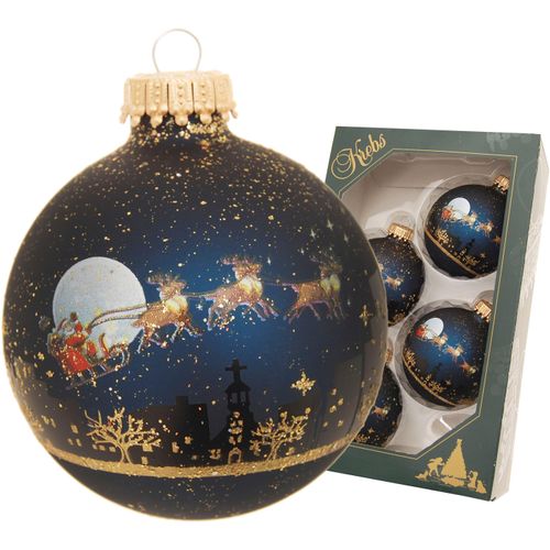 0024762200232 - Weihnachtsbaumkugel KREBS GLAS LAUSCHA Midnight before Christmas blau (dunkelblau) Ø7cm Glas Weihnachtsbaumkugeln Weihnachtsdeko Christbaumschmuck Christbaumkugeln aus Glas 0024762200232 - Weihnachtsbaumkugel KREBS GLAS LAUSCHA Midnight before Christmas blau (dunkelblau) Ø7cm Glas Weihnachtsbaumkugeln Weihnachtsdeko Christbaumschmuck Christbaumkugeln aus Glas