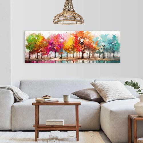 8714597654042 - Deco-Panel REINDERS Colour Forest bunt (farbe bild(er) bunt) B156cm H52cm T2cm Holzwerkstoff Bilder