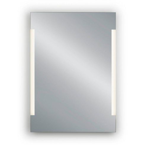 4251820309033 - LED-Lichtspiegel MIRRORS AND MORE Lucy Spiegel Gr B H 50 cm x 70 cm glänzend neutral nicht definiert zwei LED-Lichtstreifen rechteckige Form