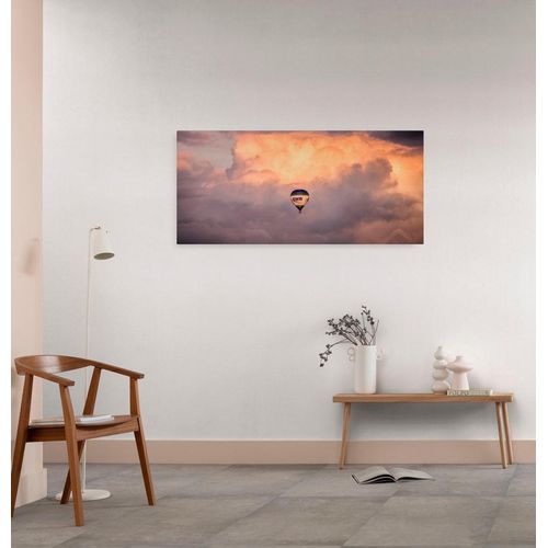4055065031311 - Leinwandbild KOMAR Flying Balloon - Größe 40 x 90 cm bunt (farbe bild(er) bunt) B40cm Holz Papier Bilder Keilrahmenbild mi Echtholzrahmen 4055065031311 - Leinwandbild KOMAR Flying Balloon - Größe 40 x 90 cm bunt (farbe bild(er) bunt) B40cm Holz Papier Bilder Keilrahmenbild mi Echtholzrahmen
