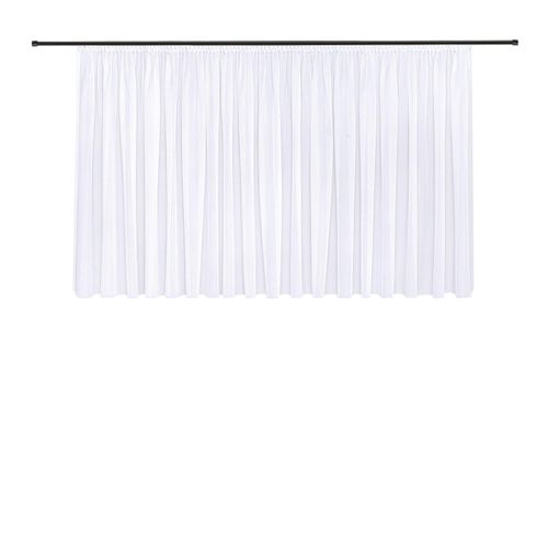 4007863652953 - Gardine Alina Gr 4 weiß B450cm H150cm Wirkware Polyester Gardinen Pflegeleichte matte Effekt-Webware