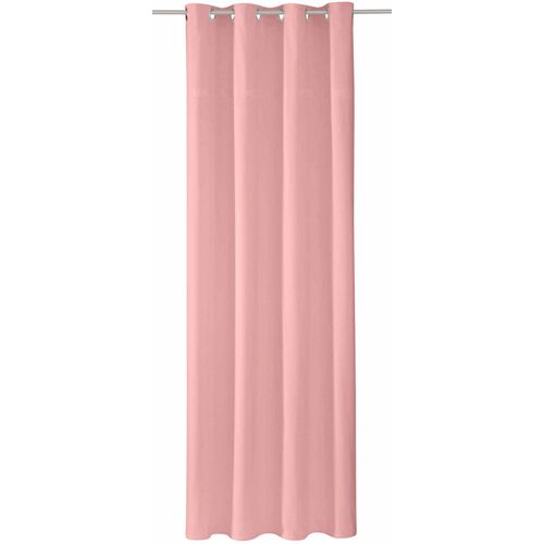 4005414455305 - Vorhang TOM TAILOR Dove Gardinen Gr 245 cm Ösen 140 cm rosa (rosé) Ösen Gardine blickdicht