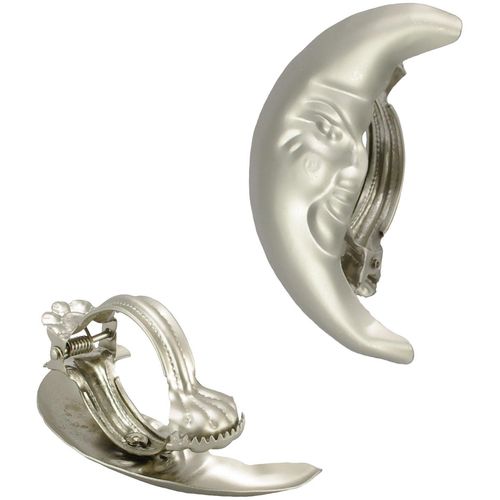 4016318172823 - Dekoklammer »Mond« Liedeco Gardinen Vorhänge (Packung 2-St) für Gardinen Vorhänge silberfarben 4016318172823 - Dekoklammer »Mond« Liedeco Gardinen Vorhänge (Packung 2-St) für Gardinen Vorhänge silberfarben