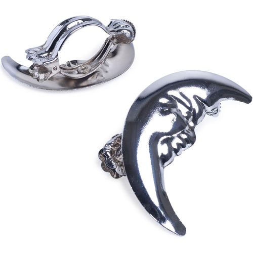 4016318078934 - Dekoklammer »Mond« Liedeco Gardinen Vorhänge (Packung 2-St) für Gardinen Vorhänge silberfarben 4016318078934 - Dekoklammer »Mond« Liedeco Gardinen Vorhänge (Packung 2-St) für Gardinen Vorhänge silberfarben