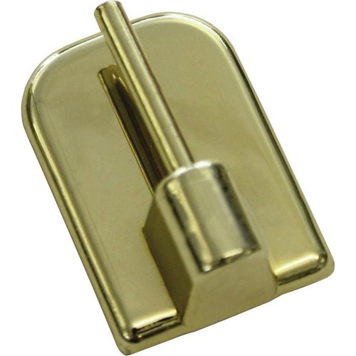 4003018003632 - Gardinenstangenhalter GARDINIA grau (messingfarben) H11cm Gardinenstangenhalterungen Serie Vitragestange flachoval Ø 11 mm 4003018003632 - Gardinenstangenhalter GARDINIA grau (messingfarben) H11cm Gardinenstangenhalterungen Serie Vitragestange flachoval Ø 11 mm