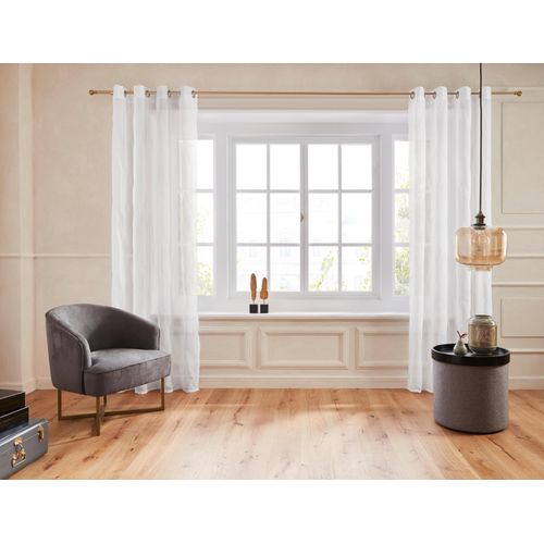 6920192966059 - Gardine Mila Gr 4 weiß B140cm H245cm Voile Polyester GUIDO MARIA KRETSCHMER HOME & LIVING Gardinen Wellenmuster monochrom democratichome Edition Topseller 6920192966059 - Gardine Mila Gr 4 weiß B140cm H245cm Voile Polyester GUIDO MARIA KRETSCHMER HOME & LIVING Gardinen Wellenmuster monochrom democratichome Edition Topseller