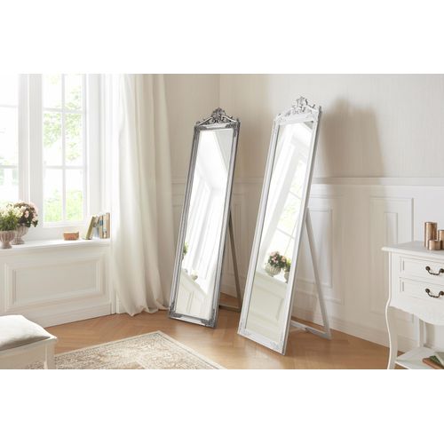 4255663156571 - Dekospiegel King Spiegel Gr B H T 45 cm x 180 cm x 6 cm silberfarben Dekospiegel Spiegel Standspiegel