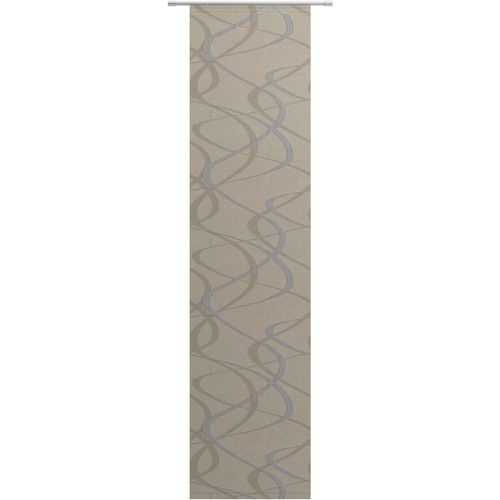 4006470460968 - Schiebegardine NEUTEX FOR YOU Pelotas Gr 2 grau (taupe) B57cm H175cm Scherli Polyester Gardinen inkl Befestigungszubehör