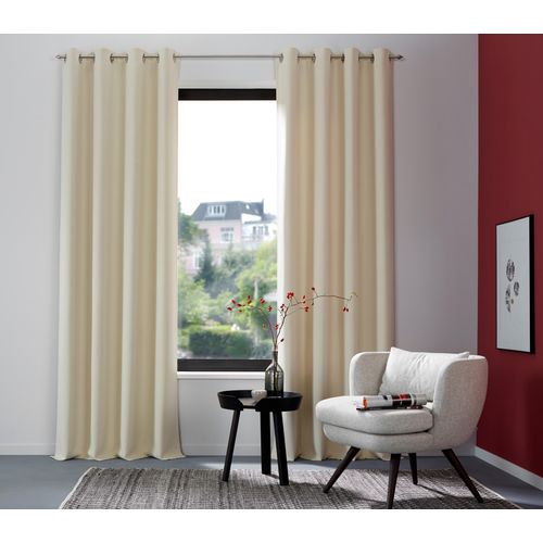 4067602829350 - Gardine MY HOME SOLA Gr 3 beige B130cm H225cm Polyester Polyester Gardinen Breite 130 cm und 270 cm 1 Schaleinfarbig Verdunkelung Überbreite 4067602829350 - Gardine MY HOME SOLA Gr 3 beige B130cm H225cm Polyester Polyester Gardinen Breite 130 cm und 270 cm 1 Schaleinfarbig Verdunkelung Überbreite