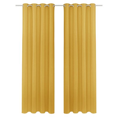 4068223281862 - Gardine MY HOME SOLA Gr 1 gold (goldfarben) B130cm H145cm Polyester Polyester Gardinen Schal einfarbig Verdunkelung Überbreite 1er 2er Set Gardinen 4068223281862 - Gardine MY HOME SOLA Gr 1 gold (goldfarben) B130cm H145cm Polyester Polyester Gardinen Schal einfarbig Verdunkelung Überbreite 1er 2er Set Gardinen