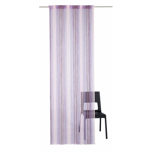 4005385137057 - Fadenvorhang WECKBRODT Rebecca Gr 3 lila (flieder) B98cm H245cm Polyester Gardinen Fadengardine Gardine Insektenschutz transparent kürzbar