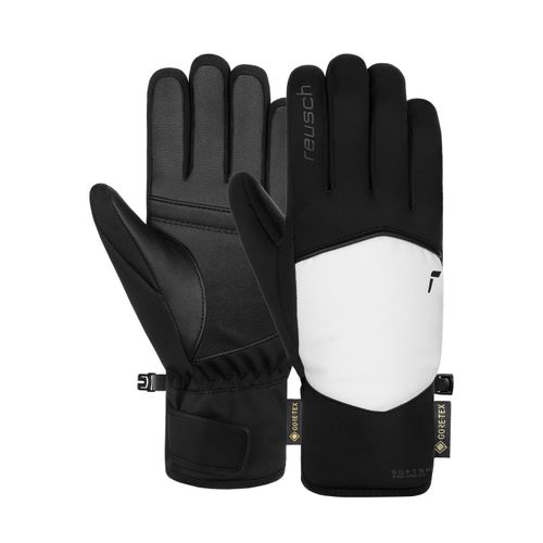 4060485523797 - Skihandschuhe REUSCH Amira GORE-TEX Damen Gr 65 schwarz-weiß (schwarz weiß) 55% Polyester 28% Polyamid 10% Ziegenleder 7% Elasthan mehrfarbig Handschuhe mit wasserdichter und atmungsaktiver Membran 4060485523797 - Skihandschuhe REUSCH Amira GORE-TEX Damen Gr 65 schwarz-weiß (schwarz weiß) 55% Polyester 28% Polyamid 10% Ziegenleder 7% Elasthan mehrfarbig Handschuhe mit wasserdichter und atmungsaktiver Membran