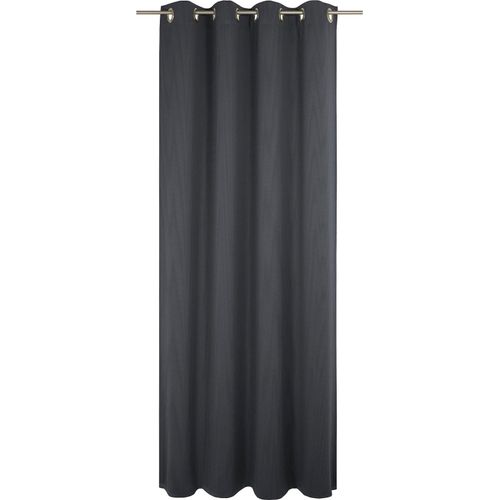4004567208714 - Vorhang ADAM Vorhang Uni Collection aus 100 % Bio-Baumwolle Ösen (1 St) Gr 1 blau (dunkelblau) B145cm H145cm Baumwolle (Bio-Baumwolle) Gardinen Blickdichter Vorhang Uni Collection aus Bio-Baumwolle Made in Germany