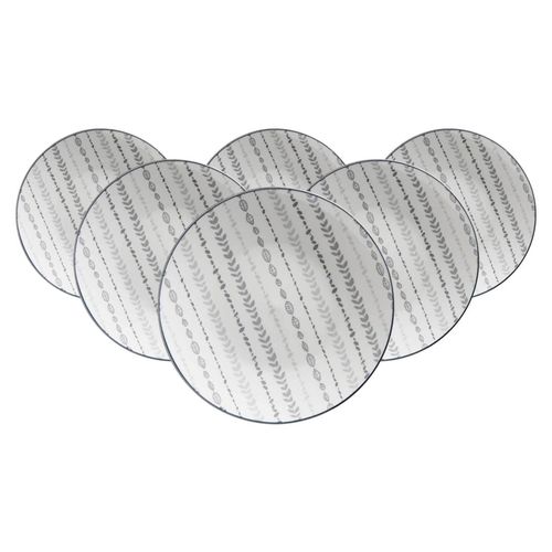 4053532166313 - Dessertteller Sendai Ranke ø 21 cm 6er Set 4053532166313 - Dessertteller Sendai Ranke ø 21 cm 6er Set