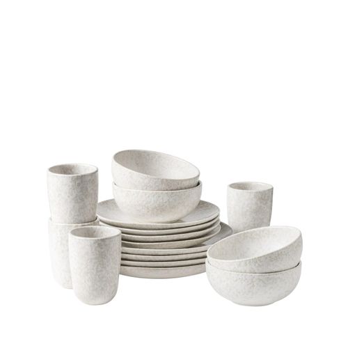 9010933019834 - Kombiservice GIPFELSTÜCK Geschirr-Set Service Alpenwiese Geschirr-Sets Gr 16 tlg beige (creme) jedes Teil ein Unikat 9010933019834 - Kombiservice GIPFELSTÜCK Geschirr-Set Service Alpenwiese Geschirr-Sets Gr 16 tlg beige (creme) jedes Teil ein Unikat