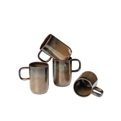 9001794894746 - Gipfelstück Kaffeebecher-Set Steinzeug Glockenklang Bronze Braun 9001794894746 - Gipfelstück Kaffeebecher-Set Steinzeug Glockenklang Bronze Braun