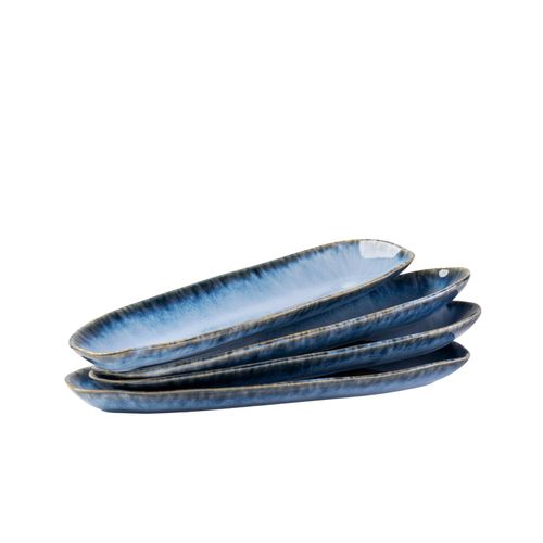 9001794959643 - Servierplatte GIPFELSTÜCK Wilde Schlucht Servierplatten Gr B L 11 cm x 34 cm blau (blau braun weiß) Servierplatten Scandi-Style glänzende Reaktivglasur jedes Stück ein Unikat 9001794959643 - Servierplatte GIPFELSTÜCK Wilde Schlucht Servierplatten Gr B L 11 cm x 34 cm blau (blau braun weiß) Servierplatten Scandi-Style glänzende Reaktivglasur jedes Stück ein Unikat