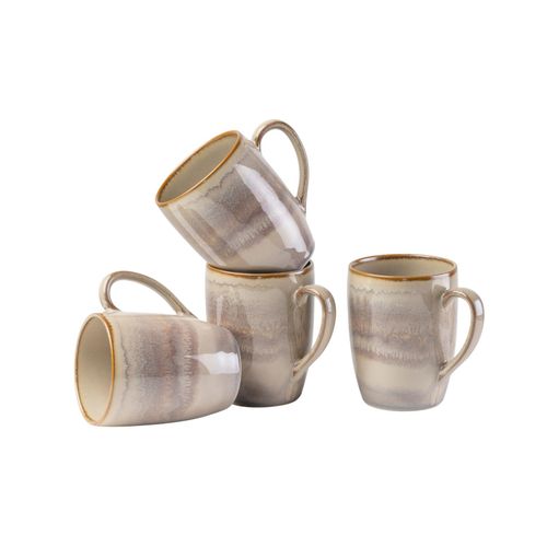 9001794932653 - Becher GIPFELSTÜCK Nebelwald Trinkgefäße Gr 275 ml 4 tlg beige (beige braun) Scandi-Style Reaktivglasur jedes Stück ein Unikat 4-teilig 9001794932653 - Becher GIPFELSTÜCK Nebelwald Trinkgefäße Gr 275 ml 4 tlg beige (beige braun) Scandi-Style Reaktivglasur jedes Stück ein Unikat 4-teilig