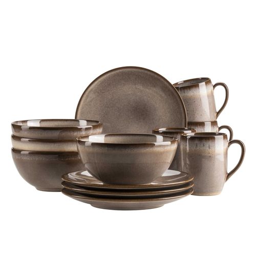 9010933065770 - Frühstücksset Steinzeug Smokys