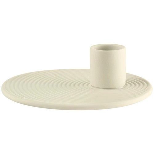 4008832793264 - Kerzenhalter BLOMUS Stabkerzenhalter NONA gelb (vanilla) H35cm Ø12cm Porzellan Kerzenhalter aus Porzellan handgefertigt Höhe ca 35 cm