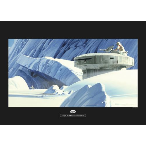 4055065164156 - Bild KOMAR Star Wars Classic RMQ Hoth Echo Base bunt (farbe bild(er) bunt) B70cm H50cm Holz Papier Bilder Wandbild zur Dekoration im Kinderzimmer - ohne Rahmen
