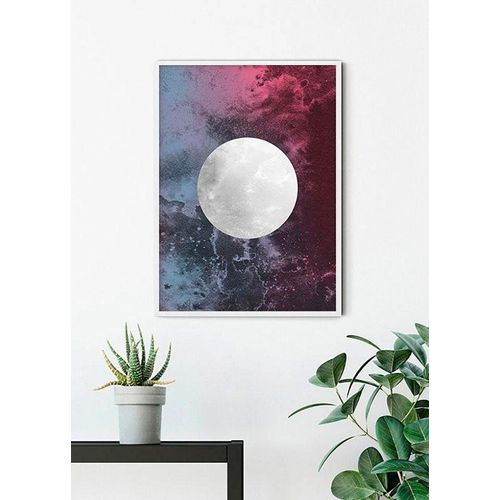 4055065156939 - Bild KOMAR Solum Luna bunt (farbe bild(er) bunt) B40cm H50cm Holz Papier Bilder Wandbild zur Dekoration - ohne Rahmen