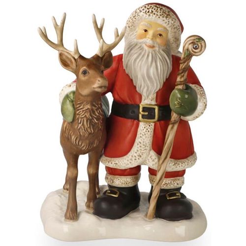 4005169373640 - Dekofigur GOEBEL Santa und der König des Waldes bunt B195cm H245cm T205cm Steingut Dekofiguren 205 x 195 x 245 cm 4005169373640 - Dekofigur GOEBEL Santa und der König des Waldes bunt B195cm H245cm T205cm Steingut Dekofiguren 205 x 195 x 245 cm