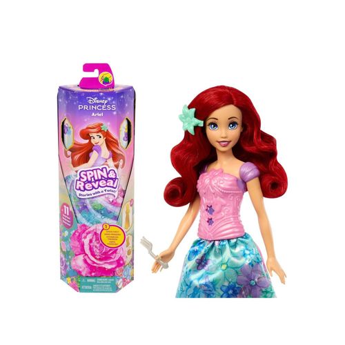 0194735239665 - HTV88 - Disney Princess - Spin & Reveal - Puppe mit zusätzlichen Überraschungen Arielle 0194735239665 - HTV88 - Disney Princess - Spin & Reveal - Puppe mit zusätzlichen Überraschungen Arielle