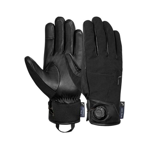 4060485593066 - Skihandschuhe REUSCH Roy DRY PALM FIDLOCK Damen Gr 105 schwarz 70% Polyester 30% Leder unifarben Handschuhe mit wasserdichter Handflächenisolierung 4060485593066 - Skihandschuhe REUSCH Roy DRY PALM FIDLOCK Damen Gr 105 schwarz 70% Polyester 30% Leder unifarben Handschuhe mit wasserdichter Handflächenisolierung